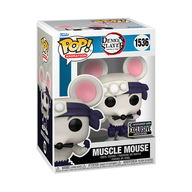 Funko Pop! Animation: Demon Slayer: Muscle Mouse (Entertainment Earth Exclusive)