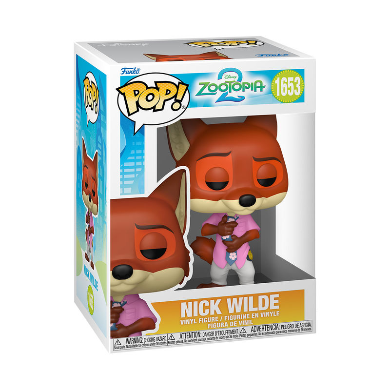 Funko Pop! Disney: Zootopia 2: Nick Wilde
