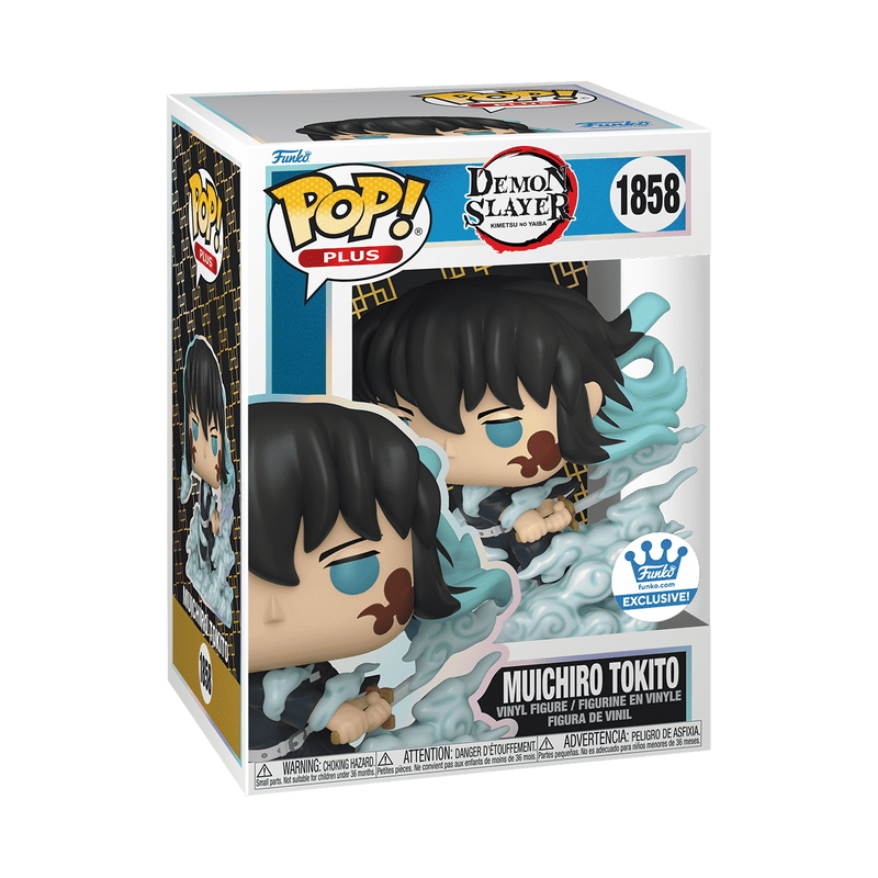 Funko Pop! Plus: Demon Slayer: Muichiro Tokito (Mist Breathing) (Funko Shop Exclusive) (Box Imperfection)