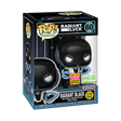 Glow Radiant Black Funko Pop! figure in protective case, limited edition 2026 Summer Convention exclusive, collectible toy by Shak's Pop Shop