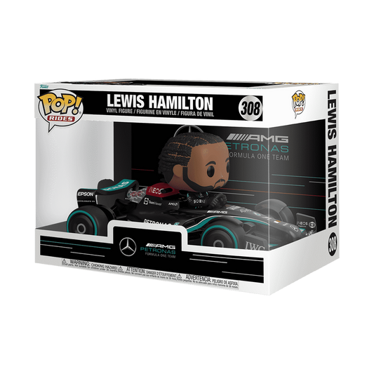 Funko Pop Ride: Super Deluxe: Formula 1 Mercedes Lewis Hamilton
