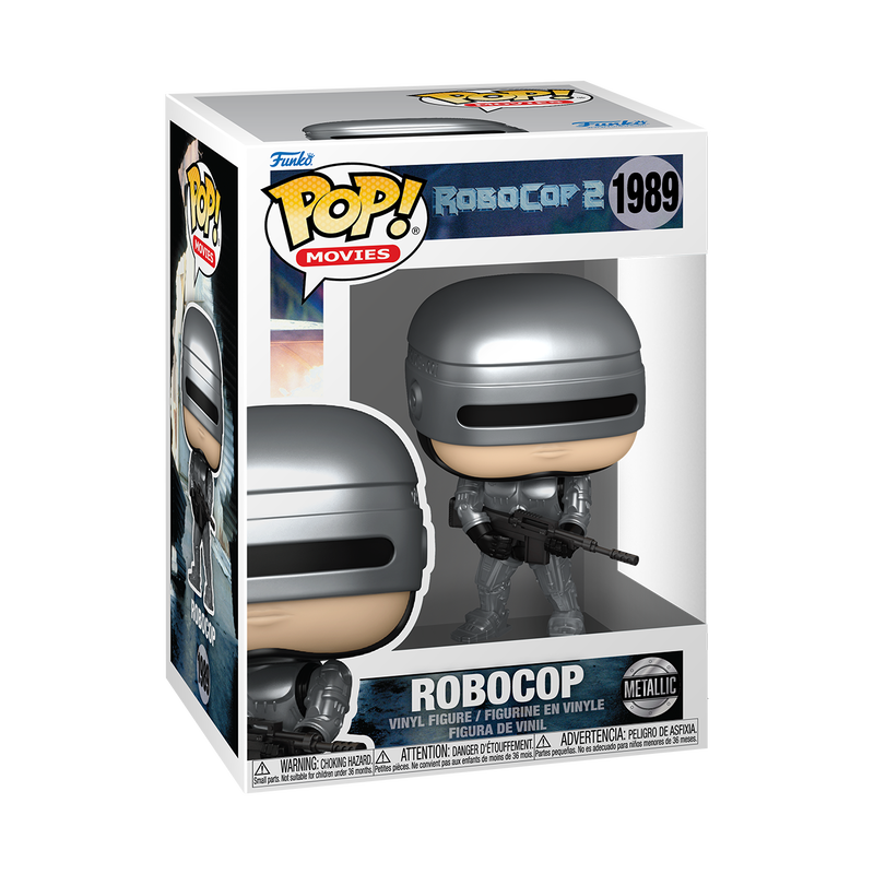 Funko Pop! Movies: Robocop 2: Robocop (Metallic)