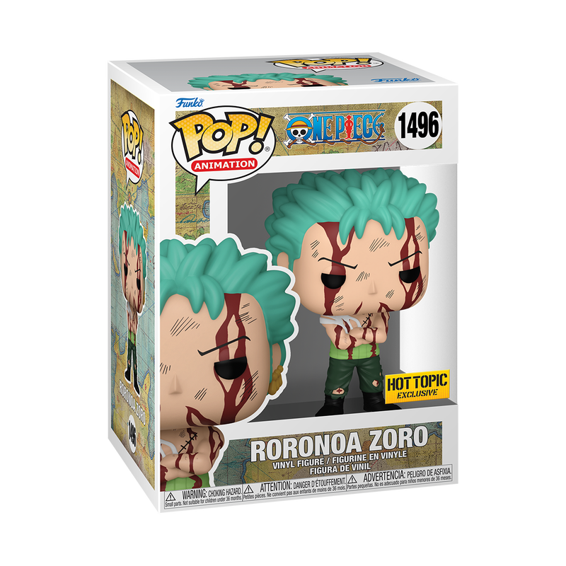 Funko Pop! Animation: One Piece: Roronoa Zoro (Nothing Happened) (Hot Topic Exclusive)