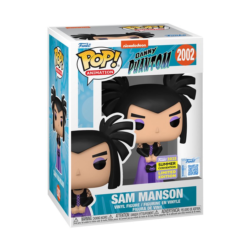 Funko Pop! Animation: Danny Phantom: Sam Manson (2025 Summer Convention Shared Exclusive)