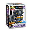 Funko Pop! Heroes DC x Sonic the Hedgehog Shadow as Batman figure, with detailed Batman costume and Sonic-inspired design.