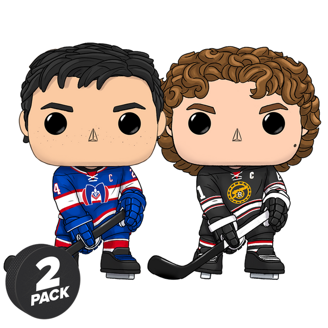 Funko Pop! Shane and Ilya 2-pack figures from Shak's Pop Shop, featuring detailed collectible vinyl characters.