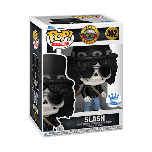 Funko Pop! Rocks: Guns & Roses: Slash (Skeleton) (Funko Shop Exclusive) (Box Imperfection)