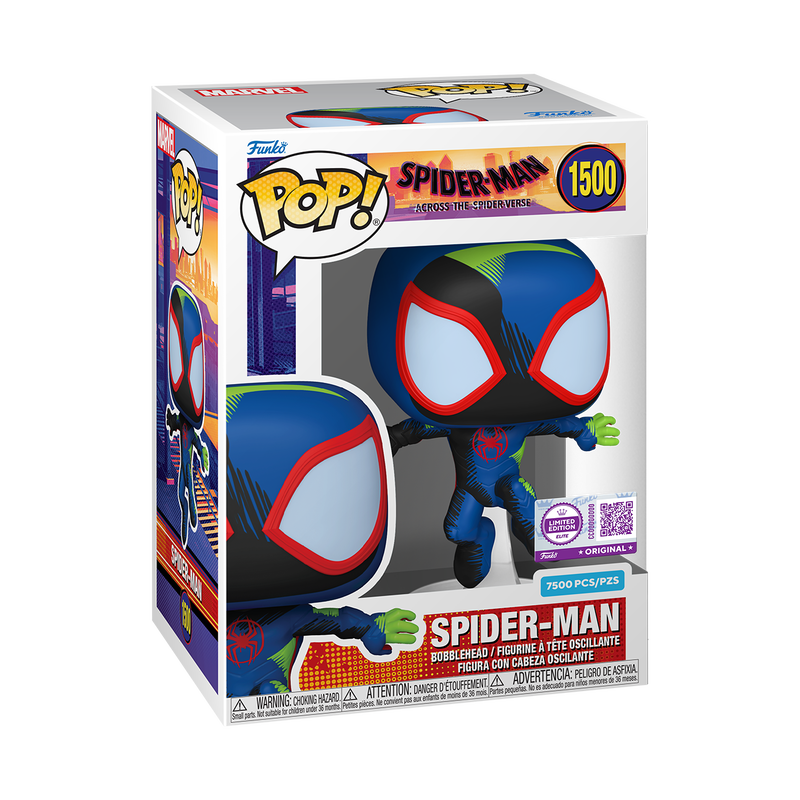 Funko Pop! Marvel: Sprider-Man Across the Spider-Verse: Spider-Man (Art Deco) (LE 7,500) (Funko Elite Exclusive)