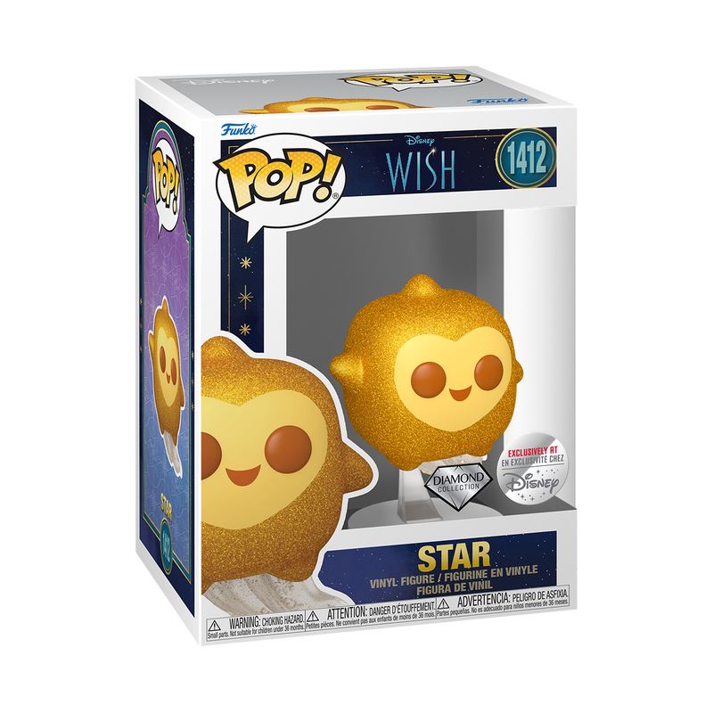 Funko Pop! Disney: Wish: Star (Diamond Collection) (Disney Exclusive)