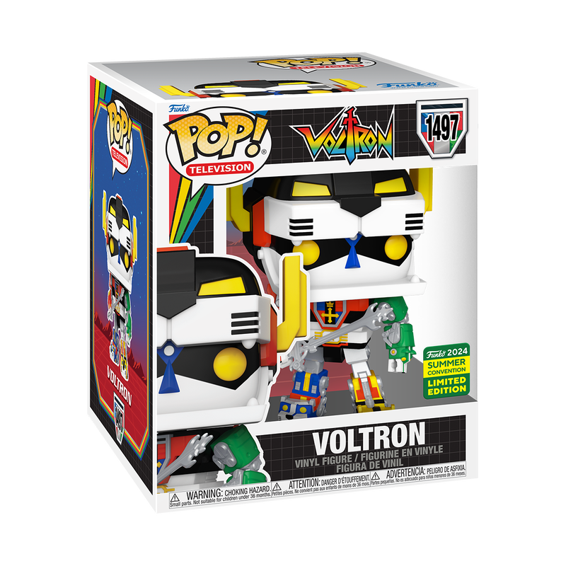 Funko Pop! Television Super Voltron With Blazing Sword (2024 SDCC Sha