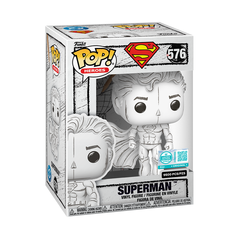 Funko Pop! Heroes: Superman (Sketch) (LE 9,500) (Funko Supreme Edition)