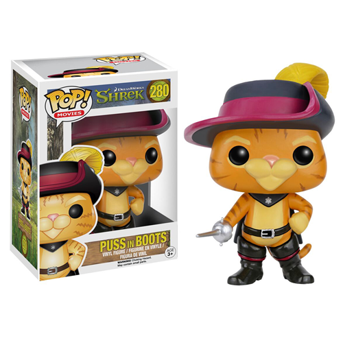 Funko Pop! Movies: Shrek: Puss in Boots (Box Imperfections)