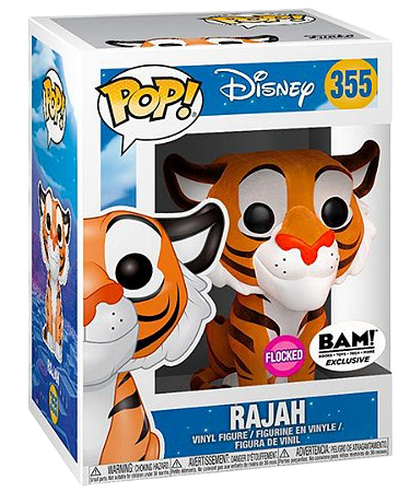 Funko Pop! Disney: Aladdin: Rajah (Flocked) (BAM Exclusive)