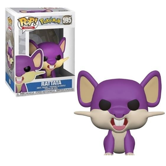 Funko Pop! Games: Pokémon: Rattata (Box Imperfection)
