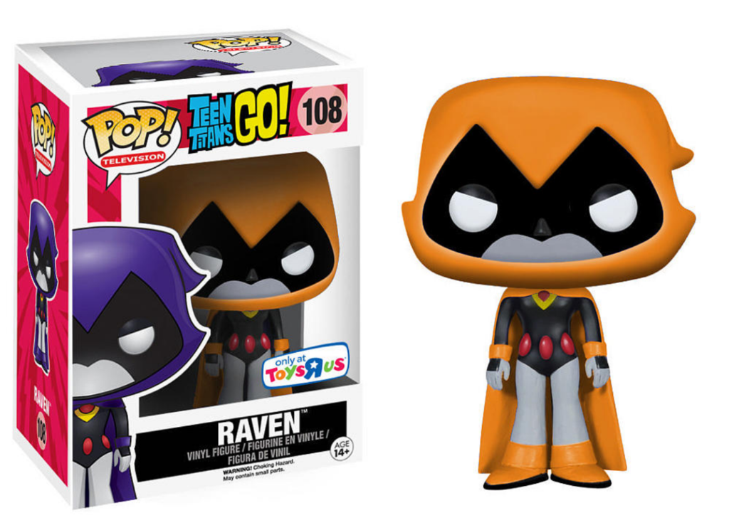 Funko Pop! Television: Teen Titans GO!: Raven (Orange) (Toys R Us Exclusive)