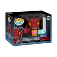 Funko Pop! Games Dungeons and Dragons Red Dragon Wyrmling collectible figure, exclusive summer convention edition.