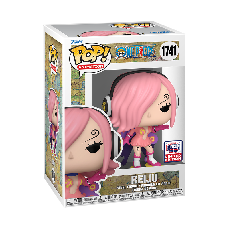 Funko Pop! Animation: One Piece: Reiju (2024 Funkon UK Exclusive) (Box Imperfection)