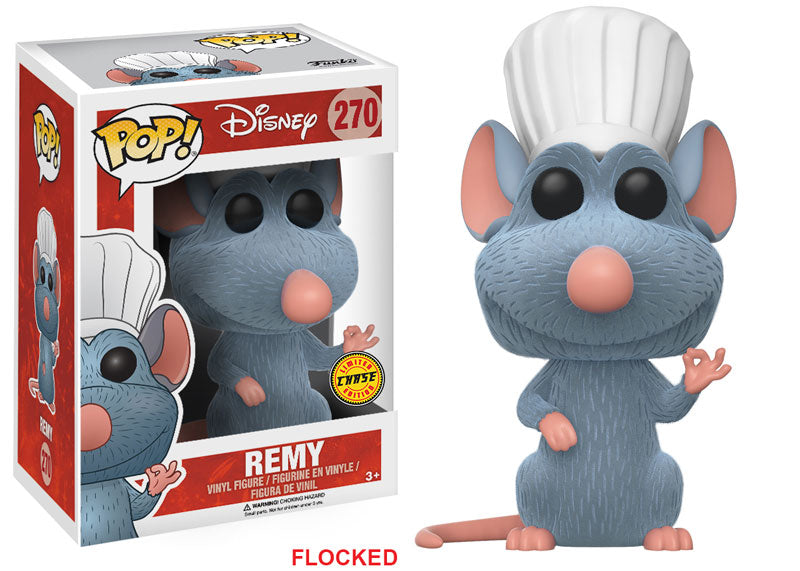 Funko Pop! Disney: Ratatouille: Remy (Flocked Chase)