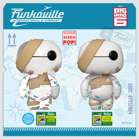 Funko Pop! Disney: Big Hero 6: Baymax With Bandaid (2024 SDCC Convention Exclusive)