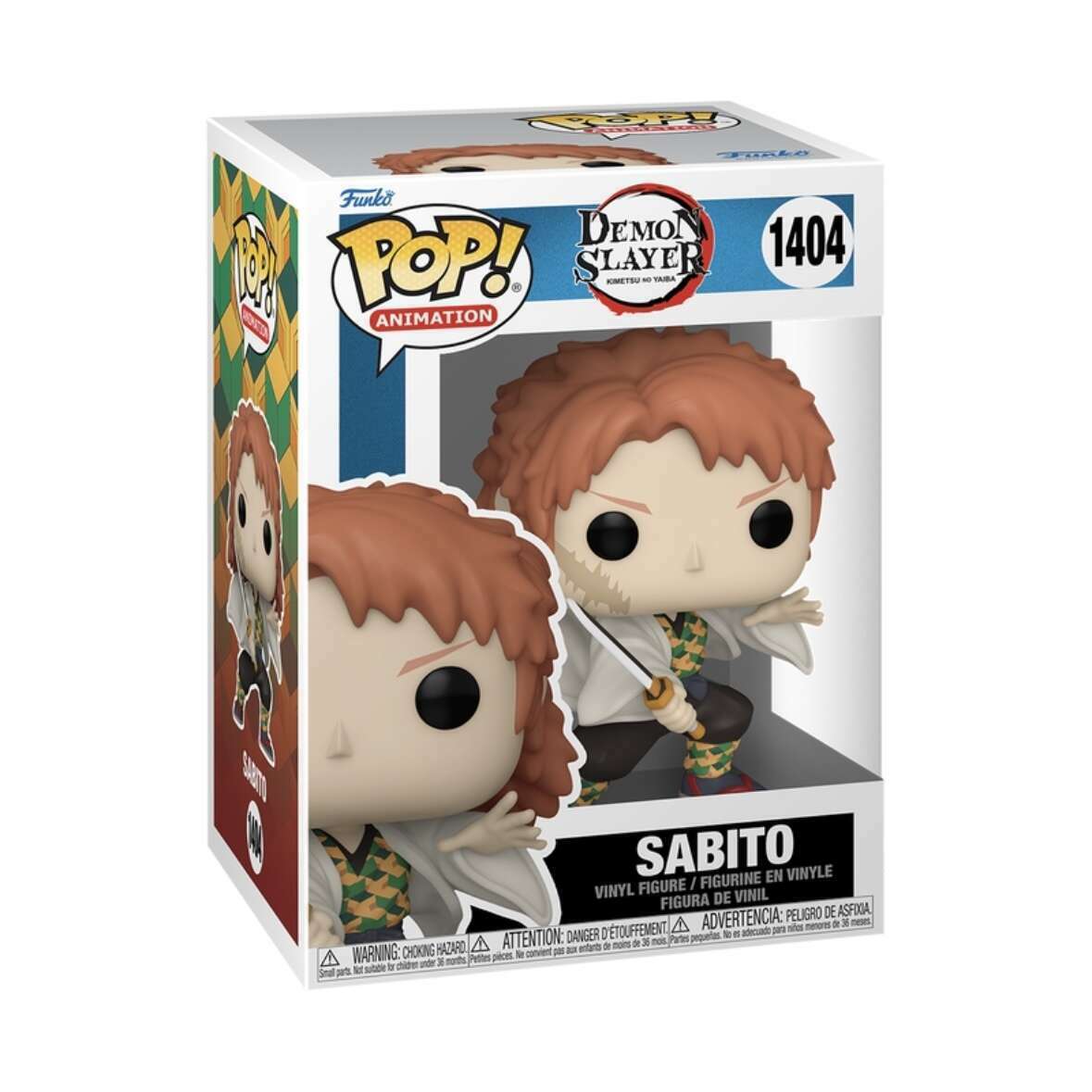 Funko Pop! Animation: Demon Slayer: Sabito (Box Imperfection)
