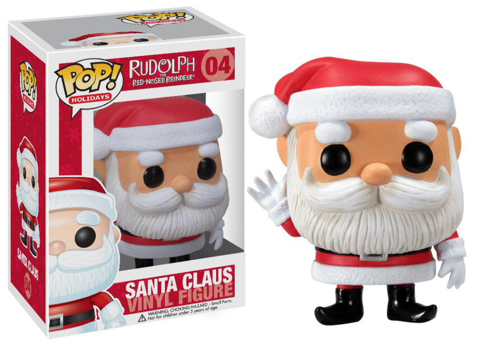 Funko Pop! Holidays: Rudolph the Red Nosed Reindeer: Santa Claus (Box Imperfection)