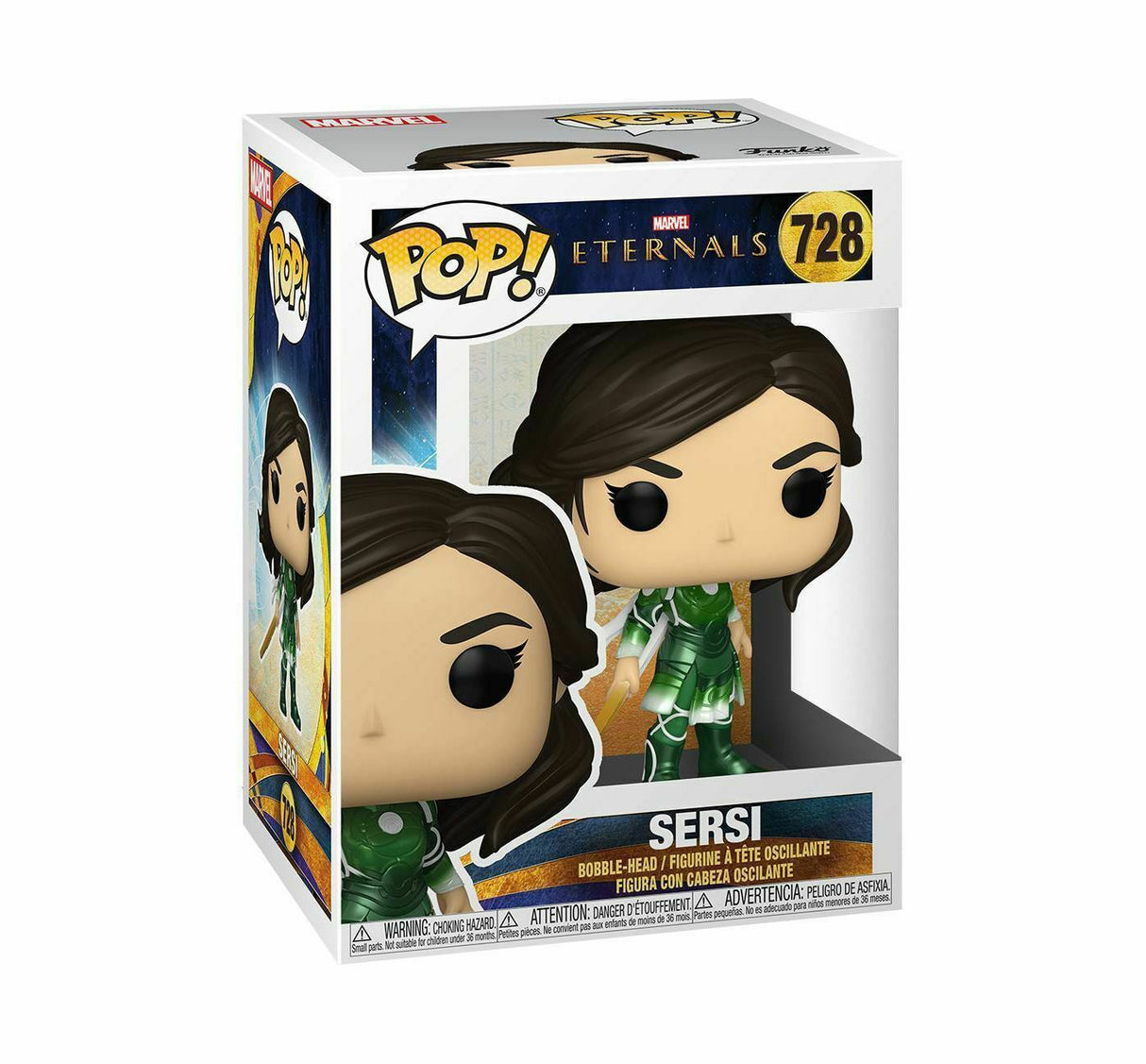 Funko Pop! Marvel: Eternals: Sersi (Box Imperfection)