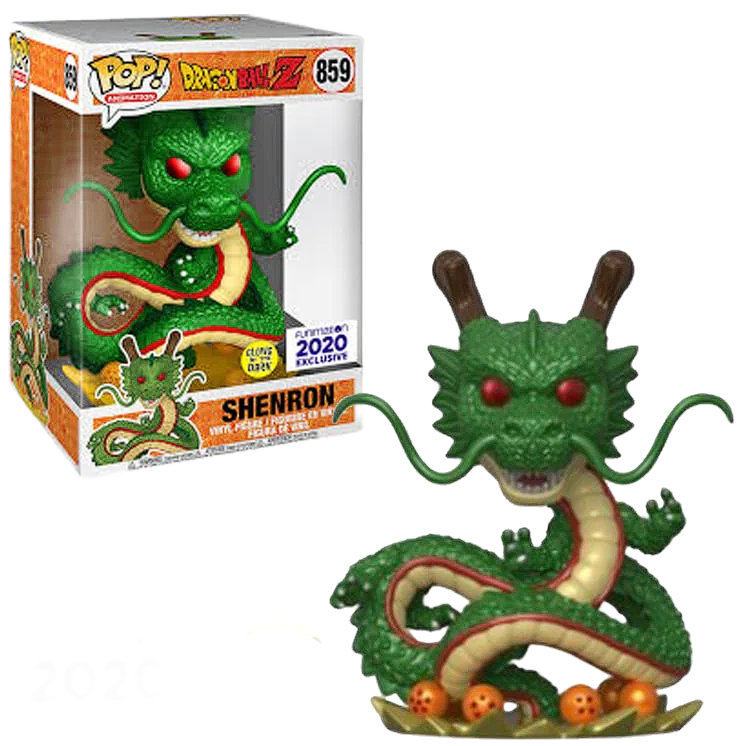 Animatie: Dragon Ball Z: 10" Shenron (Glow) (Funmation Exclusief) (Kleine Doos Imperfectie)