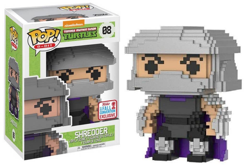 Funko Pop! 8-Bit: Teenage Mutant Ninja Turtles: Shredder (2017 Fall Convention Shared Exclusive)