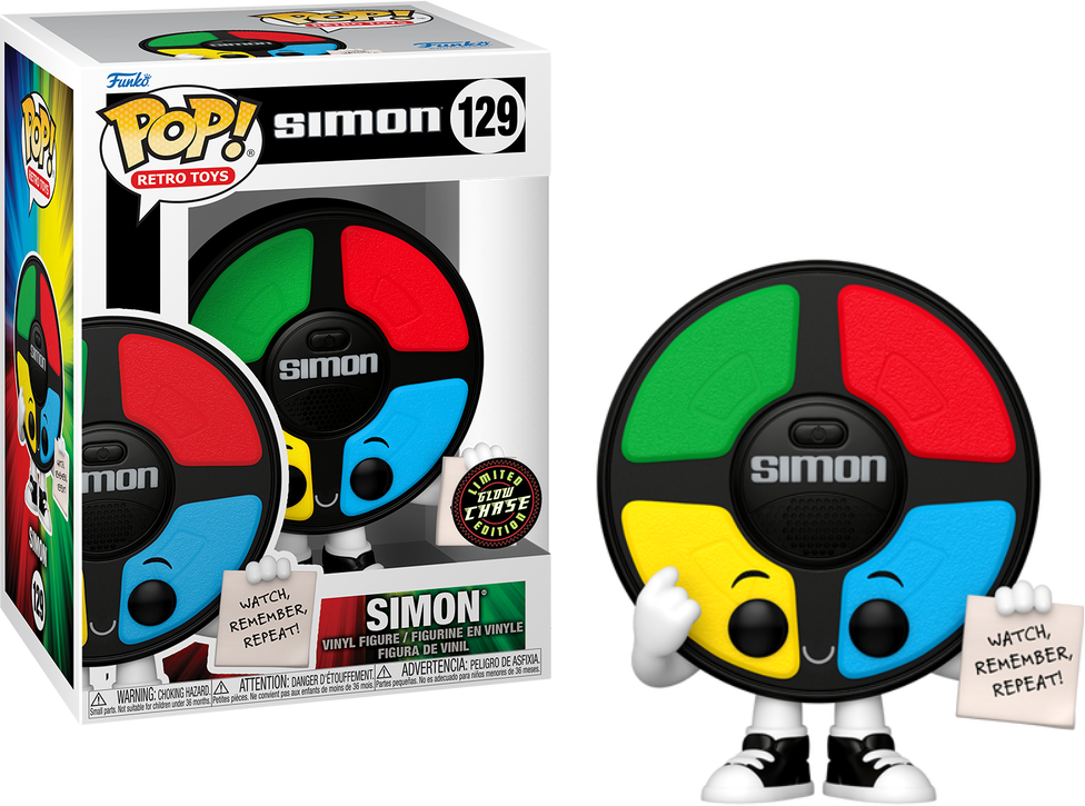 Funko Pop! Retro Toys: Simon (Glow Chase) (Box Imperfection)