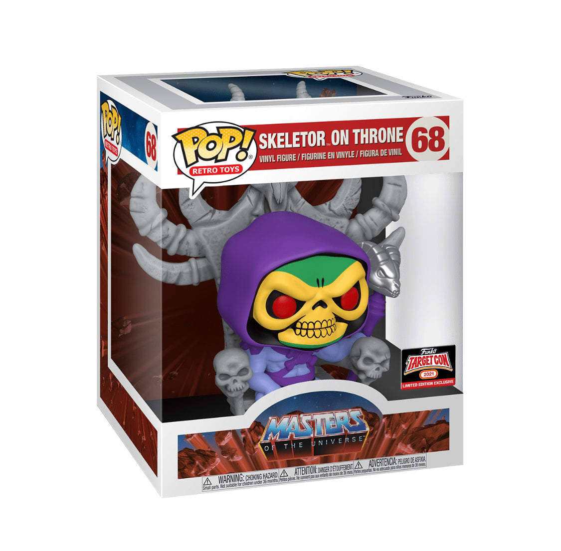 Funko Pop! Retro Toys: Masters of the Universe: Skeletor on Throne (2021 TargetCon Exclusive)