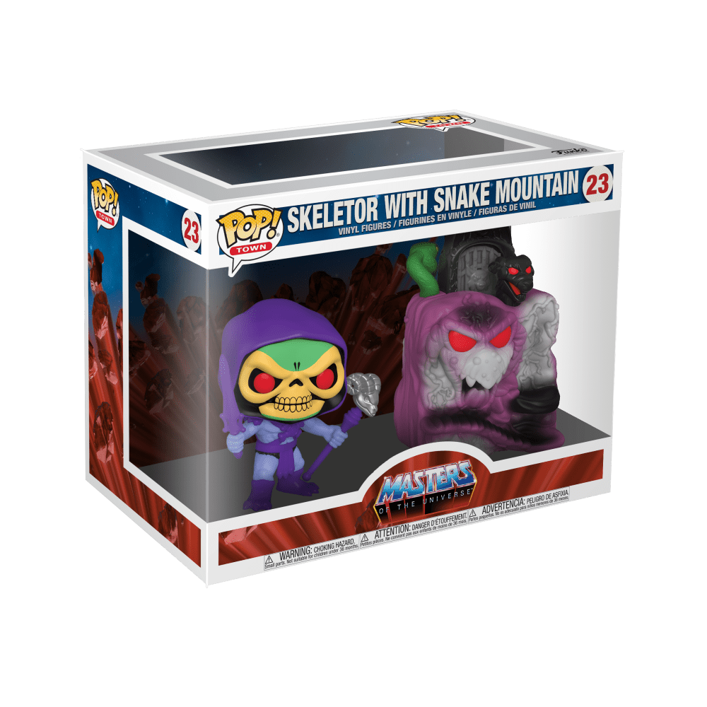 Funko Pop! Town: Masters of the Universe: Skeletor with Snake Mountain