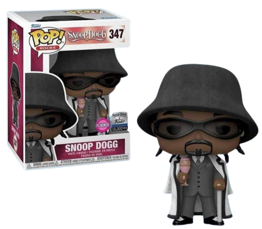 Funko Pop! Rocks: Snoop Dogg (Flocked) (Funko Shop Exclusive L.E 15,000)