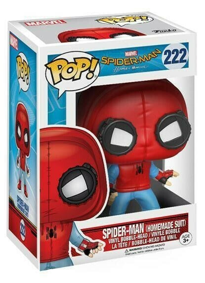 Funko Pop! Marvel: Spider-Man Homecoming: Spider-Man (Homemade Suit)