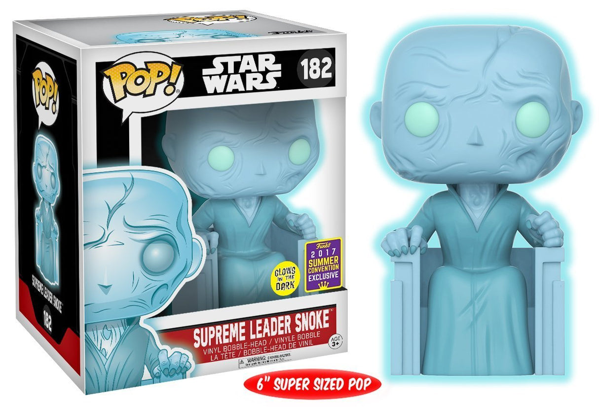 Funko Pop! Star Wars: Supreme Leader Snoke (Glow) (2017 Summer Convention Exclusive)