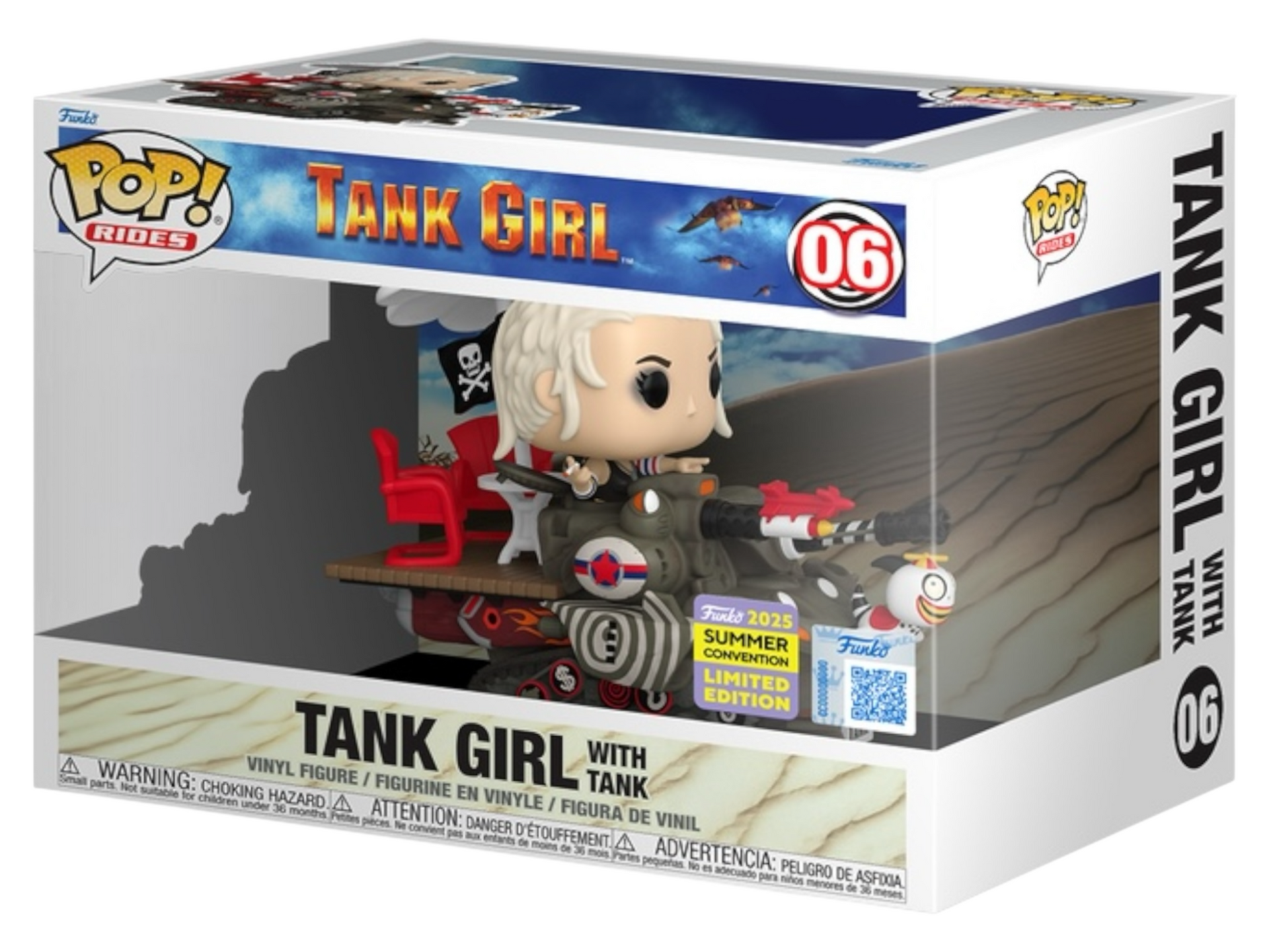 Funko Pop! Rides: Tank Girl: Tank Girl with Tank (2025 Summer