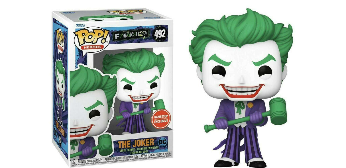 Funko Pop! Heroes: Freakshow: The Joker (GameStop Exclusive)
