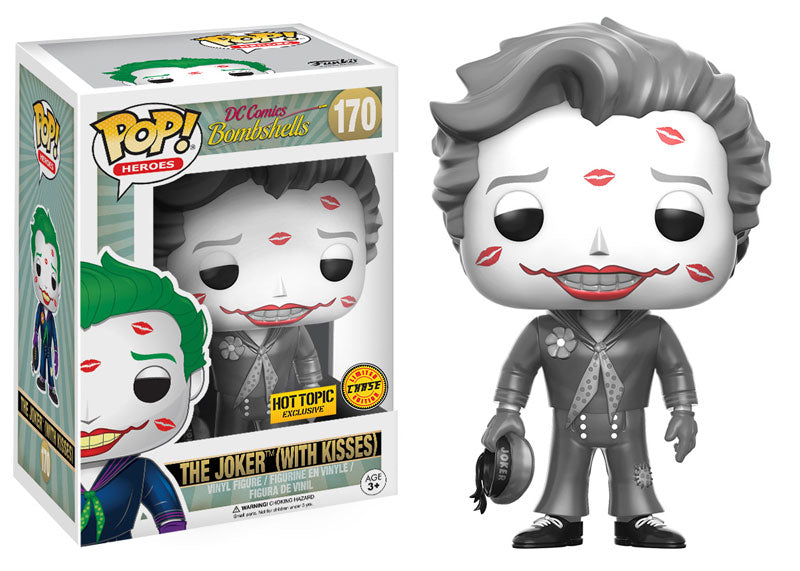 Funko Pop! Heroes: DC Bombshells: The Joker (With Kisses) (Chase) (Hot Topic Exclusive)