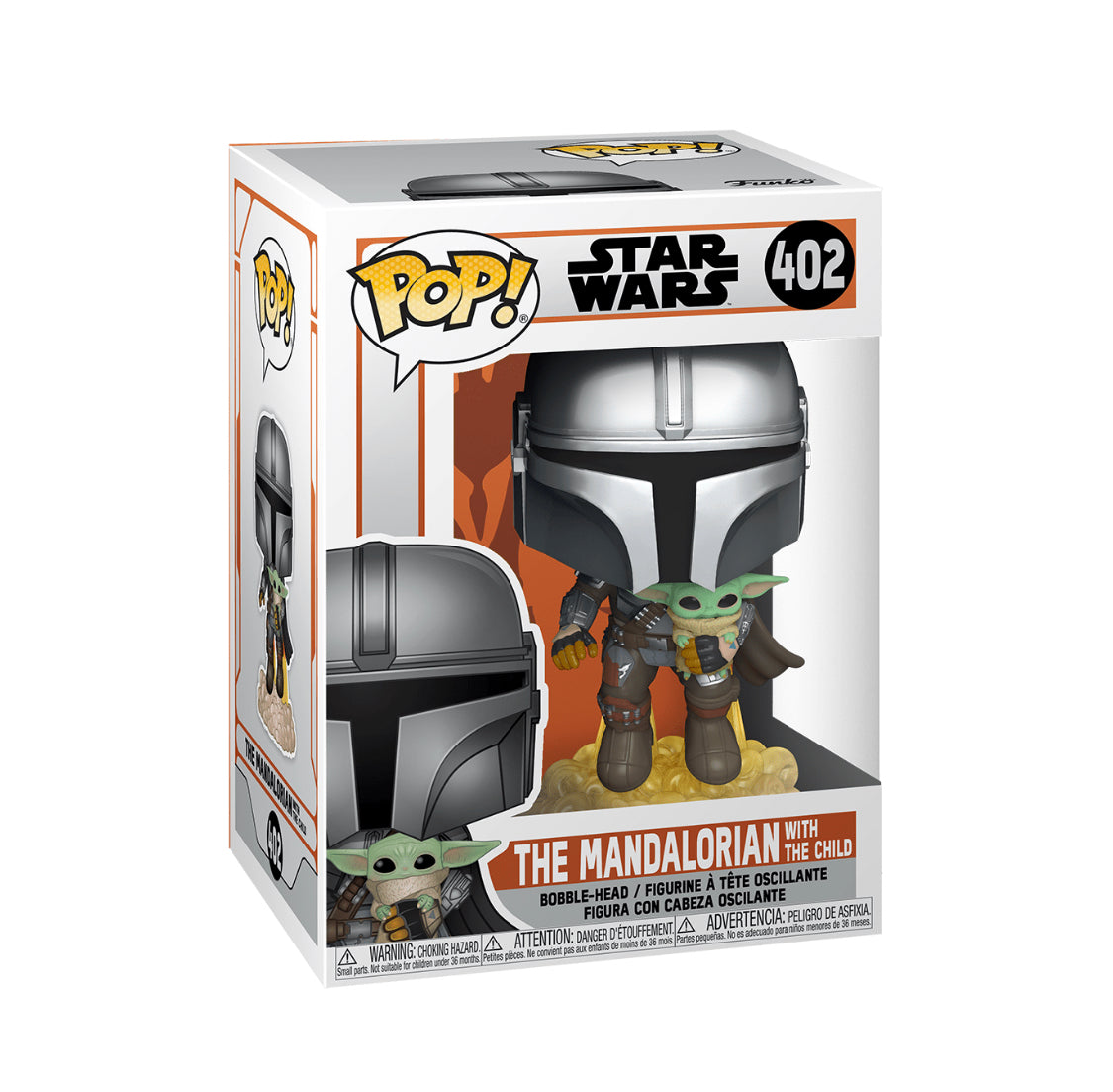 Funko Pop! Star Wars: The Mandalorian: The Mandalorian with The Child