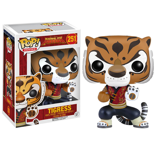 Funko Pop! Movies: Kung Fu Panda: Tigress (Box Imperfection)