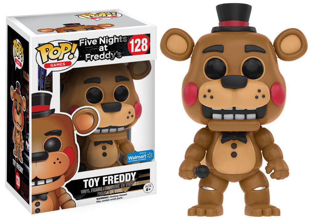 Funko Pop! Games: Five Nights At Freddys: Toy Freddy (Walmart Exclusive)