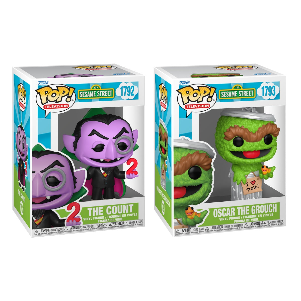 Funko Pop! Television: Sesame Street: 2 Pop Bundle