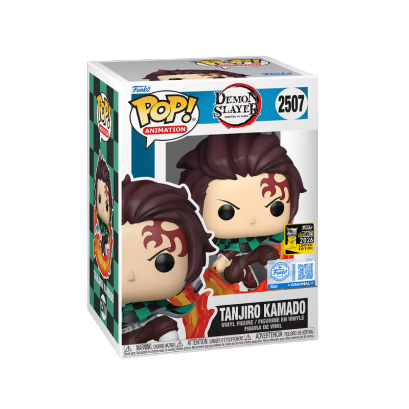 Funko Pop! Animation: Demon Slayer: Tanjiro Kamado (2026 Middle Eastern Comic Con Exclusive)