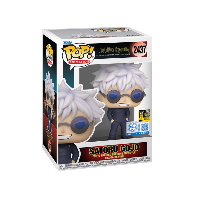 Funko Pop! Animation: Jujutsu Kaisen: Young Satoru Gojo with Glasses (2026 Middle Eastern Comic Con Exclusive)