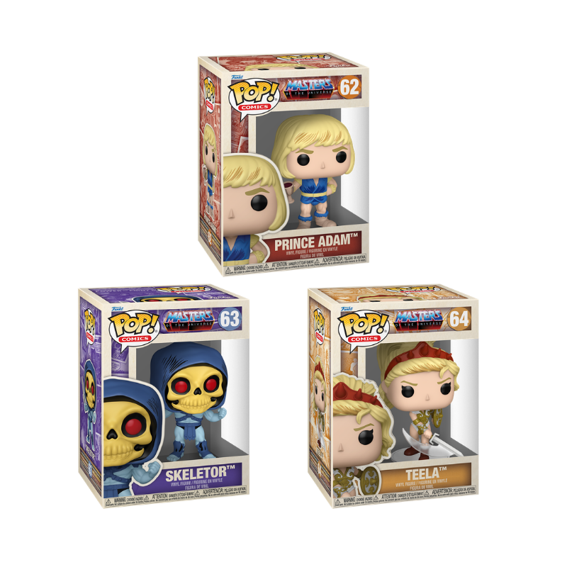 Funko Pop! Comics: Masters of the Universe: 3 Pop Bundle
