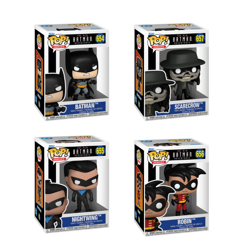 Funko Pop! Heroes: The New Batman Adventures: 4 Pop Bundle
