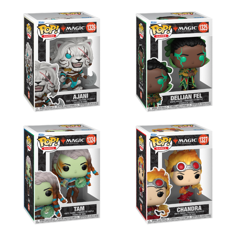 Funko Pop! Games: Magic the Gathering: 4 Pop Bundle