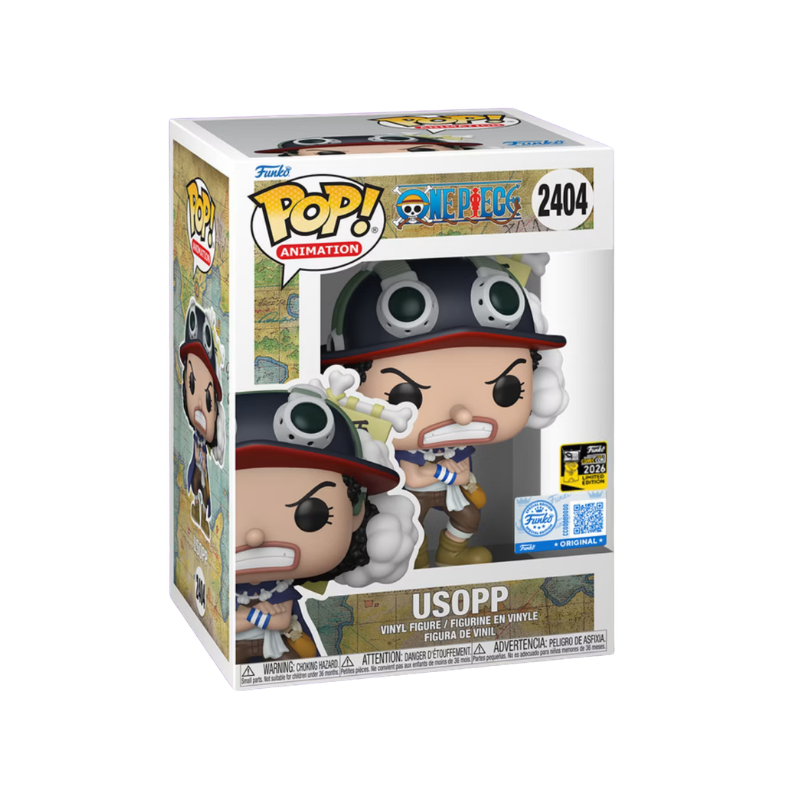 Funko Pop! Animation: One Piece: Usopp (Thriller Bark Arc) (2026 Middle Eastern Comic Con Exclusive)
