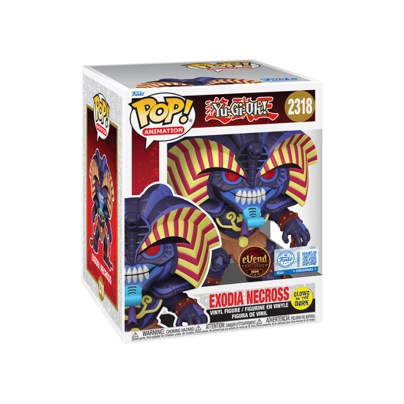 Funko Pop! Animation: Yu-Gi-Oh: Exodia Necross (Glow) (Evend Exclusive)