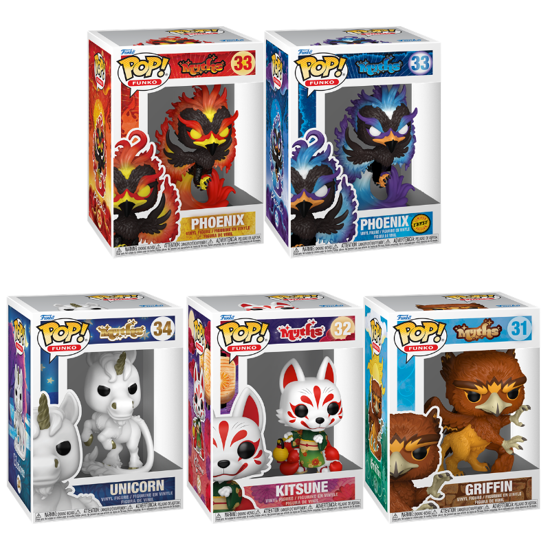 Funko Pop! Myths: 5 Pop Bundle