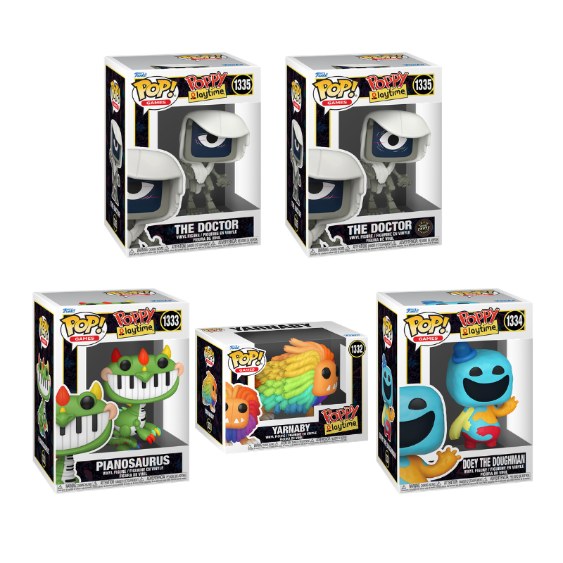 Funko Pop! Games: Poppy Playtime: 5 Pop Bundle